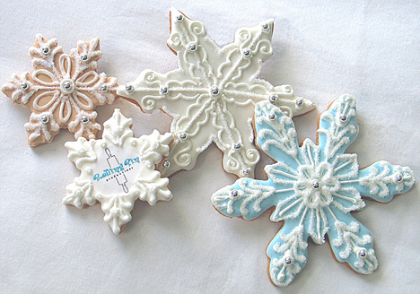 For your wedding decorate them like snowflakes candy canes and ornaments