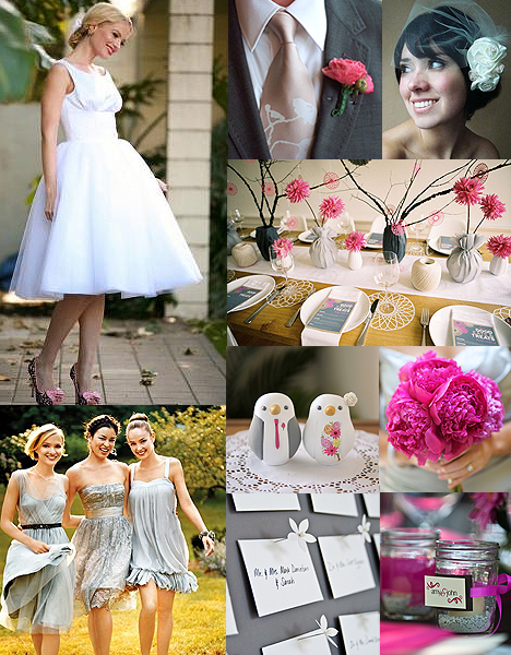gray color board also includes a beautiful custom cake topper from Red gray color board also includes a beautiful custom cake topper from Red
