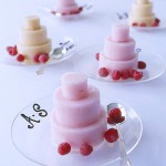 Miniature Sorbet Wedding Cakes