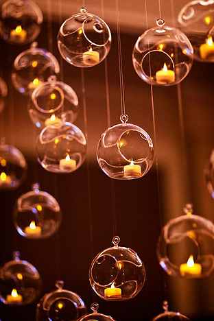 hanging tea ornament lights