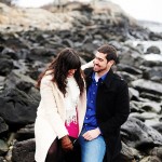 Real Cape Elizabeth Engagement: Erika & Eric