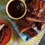 Cumin Scented Oven-Baked Ribs with Sweet and Tangy BBQ Sauce