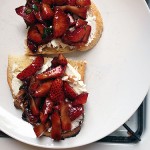 Strawberry Goat Cheese Bruschetta