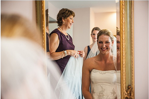 bride getting ready