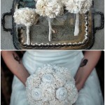 Crazy About Fabric Wedding Bouquets!