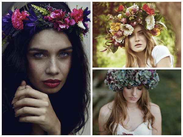 bright flower crowns