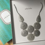 Stella & Dot Review: Silver Medallion Bib Necklace