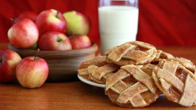 caramel apple pie cookies