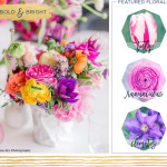 Bold and Bright Wedding Centerpiece Ideas