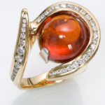 The beautiful orange Spessartite garnet jewelry and its prices
