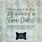 Giveaway: Blue Bridal Couture