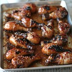 Sticky Chicken Drumsticks & NOLA-Style Jambalaya
