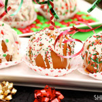 Christmas Caramel Apples